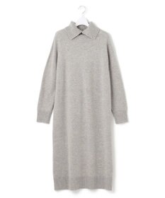 23区 L 【SLOW/一部店舗限定】ウールナイロンニット ワンピース