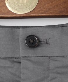 J.PRESS MEN 【ストレッチ】グリストーンダンプ ステムテーパードパンツ