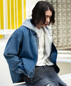 WEGO デニムシャツジャケット