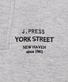 J.PRESS YORK STREET 【UNISEX】スタンド ハーフジップ プルオーバー スウェット