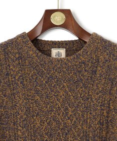 J.PRESS MEN 【KING SIZE】【Cash Lamb’s wool】ケーブルニット / クルー