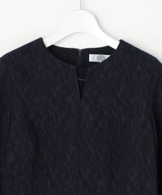 J.PRESS LADIES S ボタニカルジャガード ワンピース