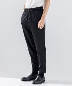 JOSEPH HOMME 新素材【ストレッチ/セットアップ対応】シルキーウールジャージー    ドロスト付テーパードパンツ / PEGG CONVERTIBLE