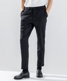 JOSEPH HOMME 新素材【ストレッチ/セットアップ対応】シルキーウールジャージー    ドロスト付テーパードパンツ / PEGG CONVERTIBLE