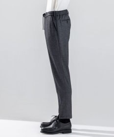 JOSEPH HOMME 新素材【ストレッチ/セットアップ対応】シルキーウールジャージー    ドロスト付テーパードパンツ / PEGG CONVERTIBLE