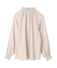 Green Parks ・ＥＬＥＮＣＡＲＥ　ＤＵＥ　シャーリングカラーブラウス