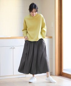 ANY 【洗濯機可能・ウエストゴム】リラックススカーチョ