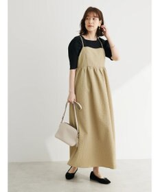 Green Parks ・ＥＬＥＮＣＡＲＥ　ＤＵＥ　フクレキャミワンピース