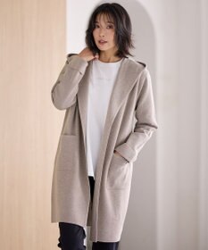 ANY 【洗濯機可】フーディーコーディガン