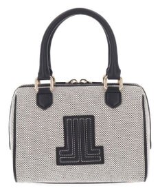 LANVIN en Bleu ヴィジュキャンバス 2wayボストンバッグ