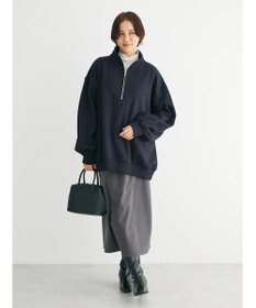 Green Parks カットリブタートルネックプルオーバー