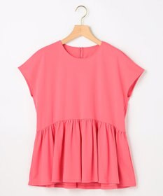 組曲 【先行予約】トリコットジャージー ペプラムカットソー