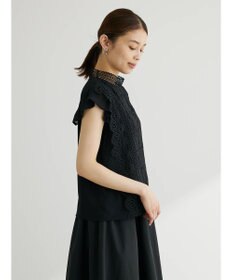 Green Parks ・ＥＬＥＮＣＡＲＥ　ＤＵＥ　イロイロレースブラウス