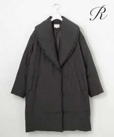 23区 L 【R(アール)】LIMONTAライトダウン ショールカラーコート