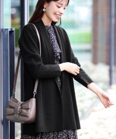 Tiaclasse 【新色追加・洗える】ミラノリブミドル丈カーディガン