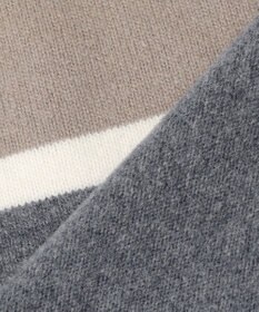 自由区 L ウールカシミヤブレンドラグランスリーブ ニット