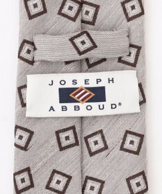 JOSEPH ABBOUD 【イタリア生地・日本製】スクエアメランジ ネクタイ