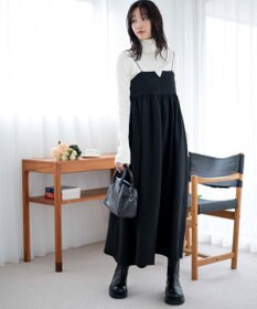 WEGO リブタートルネックニット