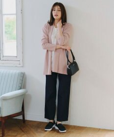 Tiaclasse 【新色追加・洗える】ミラノリブミドル丈カーディガン