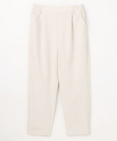 ANY L イージーケアライトストレッチテーパードパンツ