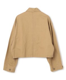 NAVE 【ReNAVE・セットアップ可/洗える】コットンリネンカルゼ ショートジャケット