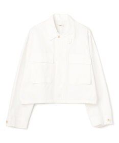 NAVE 【ReNAVE・セットアップ可/洗える】コットンリネンカルゼ ショートジャケット