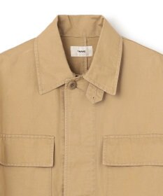 NAVE 【ReNAVE・セットアップ可/洗える】コットンリネンカルゼ ショートジャケット