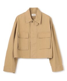 NAVE 【ReNAVE・セットアップ可/洗える】コットンリネンカルゼ ショートジャケット