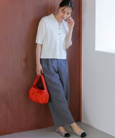 組曲 L 【先行予約・WEB限定】ポップコーンアーガイルスキッパー ニット