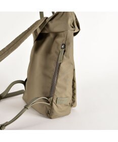 Y'SACCS リサイクルナイロン×カウレザー ラップリュック　Sサイズ