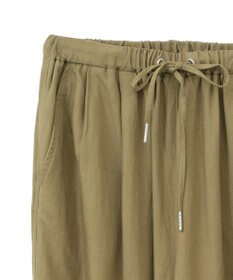 AMERICAN HOLIC 【接触冷感】リネンブレンドタックワイドパンツ