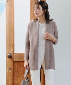 Tiaclasse 【新色追加・洗える】ミラノリブミドル丈カーディガン