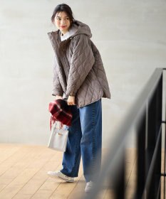 ANY 【洗濯機可/撥水】ダイヤキルトブルゾン