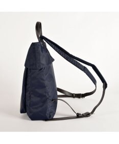 Y'SACCS リサイクルナイロン×カウレザー ラップリュック　Sサイズ