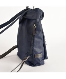 Y'SACCS リサイクルナイロン×カウレザー ラップリュック　Sサイズ