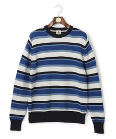 J.PRESS MEN ドライメッシュ ボーダーセーター