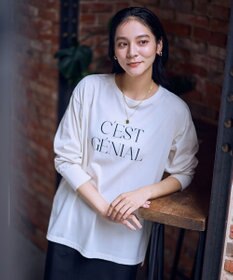 ANY ロゴロングスリーブTシャツ