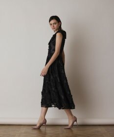 GRACE CONTINENTAL ローズ刺繍ワンピース