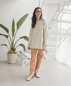 WEGO 【ユニセックス着用ITEM/MLサイズ展開】ミラノリブクルーネックプルオーバー