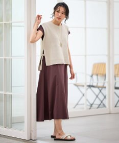 ANY スプリングニットベスト