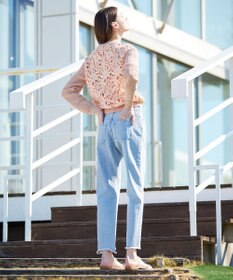 BEIGE， GARDENIA / クルーネックニット