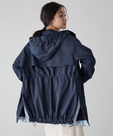 YECCA VECCA [撥水/花粉ガード]ミドル丈マウンテンパーカー