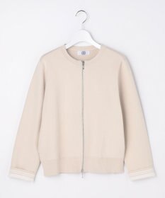 J.PRESS LADIES INTERLOCK ニット ブルゾン