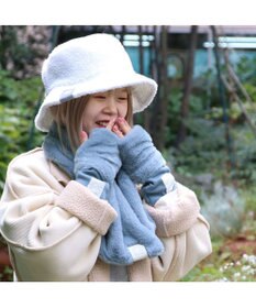 Mother garden しろたん ボアバケット ハット