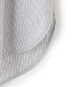 ICB 【洗える】CRySiタイプライター ボウタイ付きバンドカラーシャツ