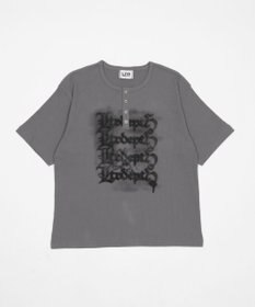 WEGO 【ユニセックス着用ITEM】グラフィックヘンリーネックT（SS）