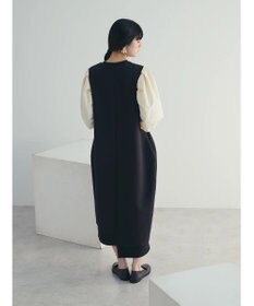 Green Parks armonia. リブ使いコクーンポンチワンピース