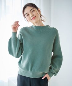 ANY 【洗濯機可能/8色展開】ソフトタッチポリエステルニット