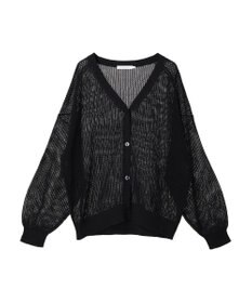 AMERICAN HOLIC メッシュＶネックニットカーディガン