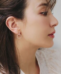 Tiaclasse 【金属アレルギー対応】ダブルリングピアス